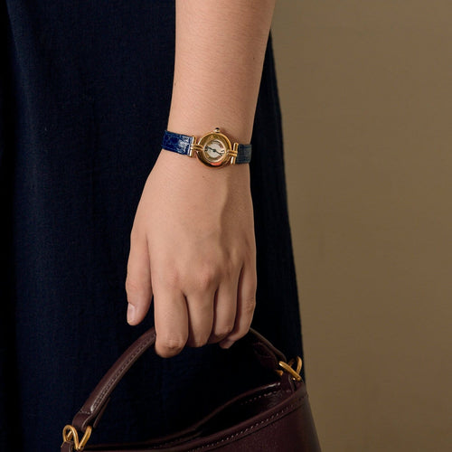 Armbanduhr Cartier Must Trinity - Armbanduhr mit vergoldetem Gehäuse in silber 58 Facettes A1243