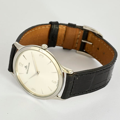 Hodinky Jaeger-LeCoultre - Hodinky Master Control Ultra Thin z oceli 58 Facettes A1247