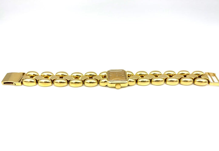 Omega watch - 18K yellow gold watch Tank 58 Facettes OMEGA WATCH DV