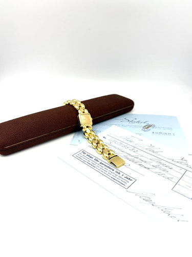 Omega watch - 18K yellow gold watch Tank 58 Facettes OMEGA WATCH DV