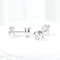 Náušnice Náušnice pecky z 18K bílého zlata a diamantů 0,10 ct 58 Facettes J010000357