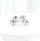 Náušnice Náušnice pecky z 18K bílého zlata a diamantů 0,10 ct 58 Facettes J010000357