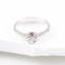 Ring 52 Ring Solitaire in white gold and 0.22 ct diamond 58 Facettes 159/24SL