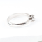 Ring 52 Ring Solitaire in white gold and 0.22 ct diamond 58 Facettes 159/24SL