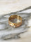 Anello 57 Anello in oro giallo e oro rosa 18K con diamanti 58 Facettes 287