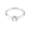 Ring 54 Ring Solitaire in white gold with 0.25 ct diamond 58 Facettes 131631