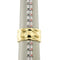Bague Bague bandeau en or jaune et or blanc 18 ct avec diamants 58 Facettes 37826