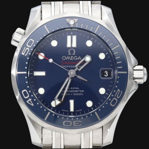 Montre Omega - Montre Seamaster Diver 300M en acier 58 Facettes MT48125