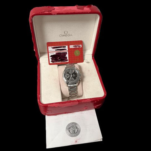 Montre Omega - Montre Speedmaster Racing en acier 58 Facettes MT48241