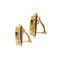 Boucles d'oreilles Boucles d’oreilles puces à camée en or jaune 18 ct 58 Facettes 36448