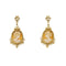 Boucles d'oreilles Boucles d’oreilles pendantes - Camée en or jaune 18 kt 58 Facettes 35627