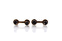 Boutons de manchette Van Cleef & Arpels - Boutons de manchette en or jaune 18k, diamants et onyx 58 Facettes 26768