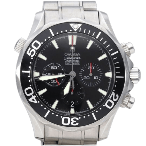 Montre Omega Seamaster 300M - Montre chronographe en acier 58 Facettes MT48224