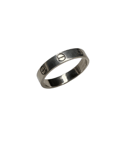 Bague 54 Cartier Love PM - Bague en or blanc 18k 58 Facettes BOR/260320
