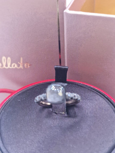 Bague 53 Pomellato Nudo Petit - Bague en obsidienne 58 Facettes CV-130