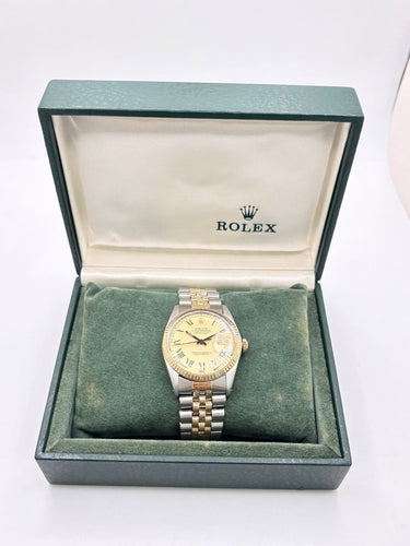 Montre Rolex Datejust - Montre automatique or et acier 36 mm 58 Facettes 2220