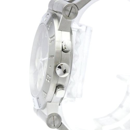 Montre Bvlgari - Montre Diagono chronographe à quartz en acier inoxydable 58 Facettes vwqd7mzozj