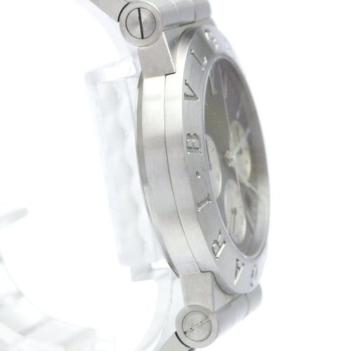 Montre Bvlgari - Montre Diagono chronographe à quartz en acier inoxydable 58 Facettes vwqd7mzozj