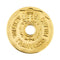 Pendentif Gettone tram ATM - Pendentif en or jaune 18 ct 58 Facettes 37301