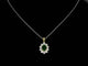 Pendentif Pendentif en or 14 ct, émeraude et diamants naturels 58 Facettes 2369