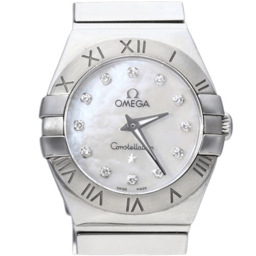 Montre Omega Constellation - Montre en acier 24 mm 58 Facettes MT48090