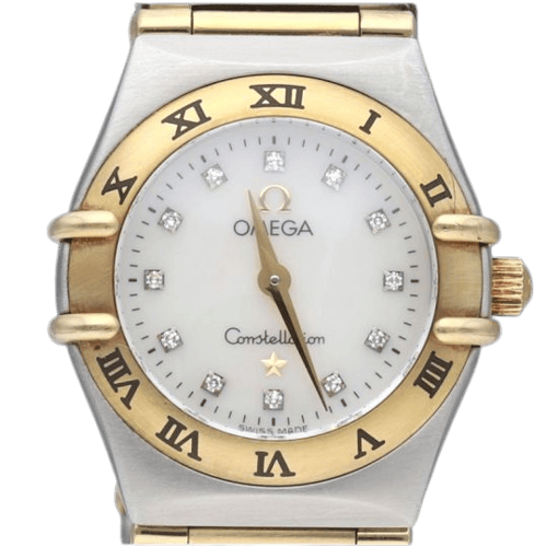 Montre Omega Constellation Mini - Montre en or jaune et acier 58 Facettes MT48100