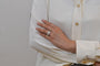 Bague 51 Dior - Bague gourmette en or 18k et diamants 58 Facettes 26906dv