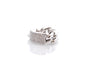 Bague 51 Dior - Bague gourmette en or 18k et diamants 58 Facettes 26906dv