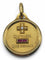 Pendentif Augis - Médaille d'amour en or jaune 18K, rubis et diamant 58 Facettes Augis-medaille