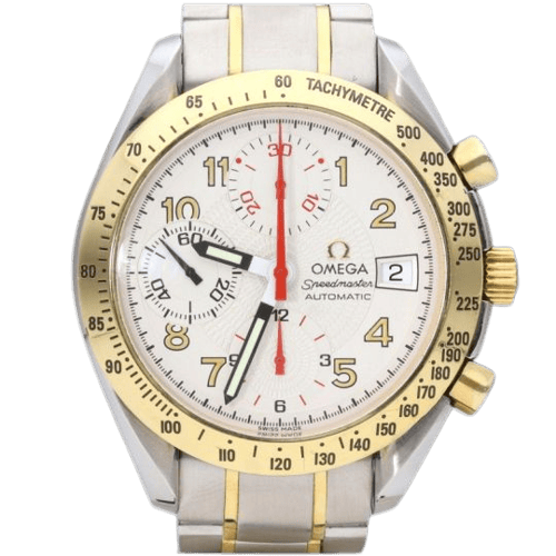 Montre Omega Speedmaster - Montre Date or jaune et acier 58 Facettes MT48235