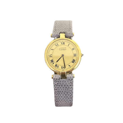 Montre Cartier - Montre Must de Cartier Vendôme 30 mm 58 Facettes LV182