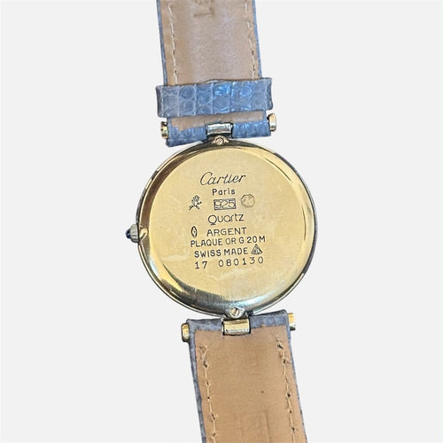 Montre Cartier - Montre Must de Cartier Vendôme 30 mm 58 Facettes LV182