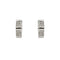 Boucles d'oreilles Salvini - Boucles d'oreilles créoles en or blanc 18 ct et diamants 58 Facettes 36633
