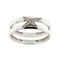 Bague Mauboussin Étoilement Divine - Bague étoile en or blanc 18 ct et diamants 58 Facettes 38565