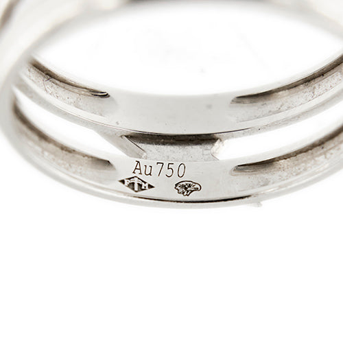 Bague Mauboussin Étoilement Divine - Bague étoile en or blanc 18 ct et diamants 58 Facettes 38565