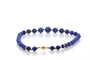 Collier Collier de perles en lapis-lazuli en or 18 carats 58 Facettes 26997