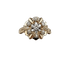 Bague 52 Bague rétro fleur en or 18k deux tons et diamants 58 Facettes BORDEA/5/90/00/B