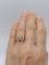 Bague 52 Bague rétro fleur en or 18k deux tons et diamants 58 Facettes BORDEA/5/90/00/B