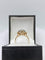 Bague 52 Bague rétro fleur en or 18k deux tons et diamants 58 Facettes BORDEA/5/90/00/B