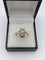 Bague 52 Bague rétro fleur en or 18k deux tons et diamants 58 Facettes BORDEA/5/90/00/B