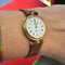 Montre Pierre Bonnet - Montre femme à quartz en or jaune 18 ct 58 Facettes 36748