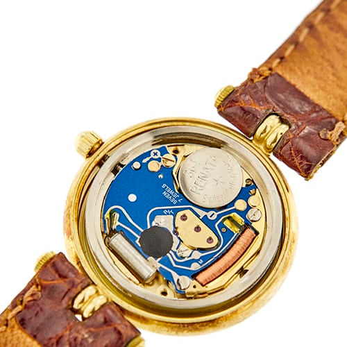 Montre Pierre Bonnet - Montre femme à quartz en or jaune 18 ct 58 Facettes 36748