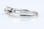 Bague 50 Solitaire en or blanc 18K avec diamant 0,30 ct 58 Facettes BG625203-107