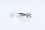Bague 53 Bague solitaire en or blanc 18K et diamant 0,25 ct 58 Facettes BG203703-107
