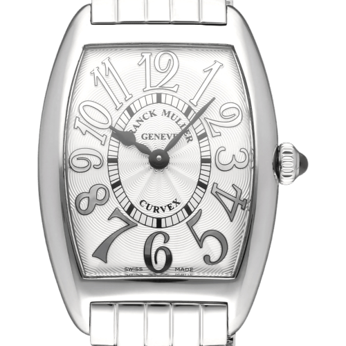 Montre Franck Muller Cintrée Curvex - Montre quartz 1752QZREL 58 Facettes FRK/CUR/001