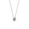 Collier Collier - Chaîne rolò en or blanc 18 ct avec diamant 0,21 ct 58 Facettes 174