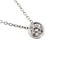 Collier Collier - Chaîne rolò en or blanc 18 ct avec diamant 0,21 ct 58 Facettes 174