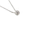 Collier Collier - Chaîne rolò en or blanc 18 ct avec diamant 0,21 ct 58 Facettes 174