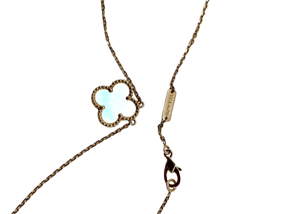 Pendentif Van Cleef & Arpels Alhambra Vintage - Pendentif en nacre 58 Facettes M9585