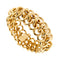 Bracelet Bracelet tank à maille entrelacée en or rose 18 ct 58 Facettes 36862